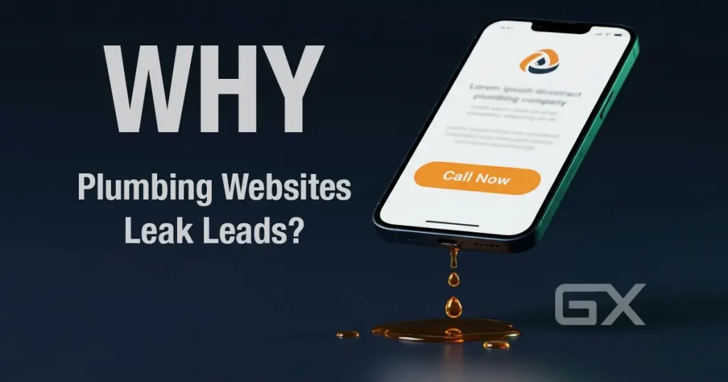 Why Plumbing Websites Leak Leads